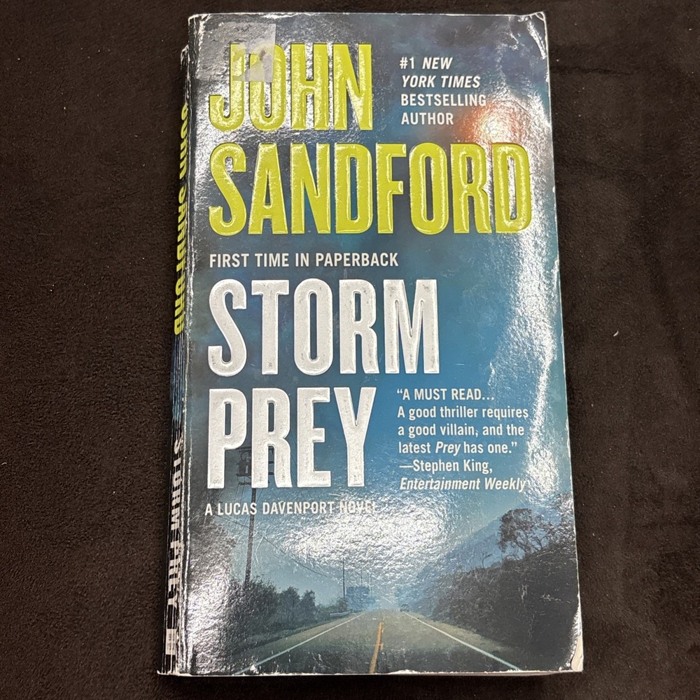 Storm Prey by John Sandford Paperback 2011 Good Condition Thriller Novel